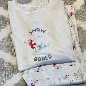 Women’s Pajama Set - White